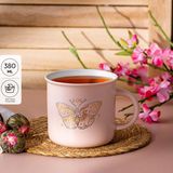 Emsan Butterfly Kupa 380 ml - Pembe