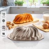 Emsan Golden Flora Baton Döküm Kek Kalıbı - 30 x 15 cm
