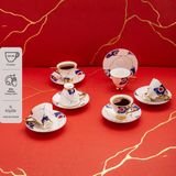 Emsan Kintsugi 6 Kişilik Kahve Fincan Takımı 100 ml