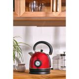 Emsan Kırmızı Turtle Kettle Red 1 - 2 L C / F 2 Yıl 220 - 240 V Paslanmaz Çelik 50 Hz / 60 Hz 2200 W - Almond Cream