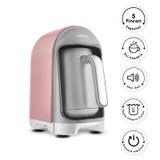 Emsan Kumda 5 Fincan Kapasiteli Türk Kahve Makinesi Pearly Pink