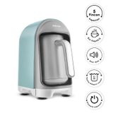 Emsan Kumda 5 Fincan Kapasiteli Türk Kahve Makinesi Tiffany Blue