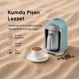Emsan Kumda Türk Kahve Makinesi Turkuaz 5 Fincan Kapasiteli 735 W