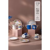 Emsan Lucky 6'lı 100 ml Kahve Fincan Takımı