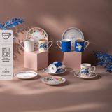 Emsan Lucky 6'lı Kahve Fincan Takımı 100 ml - Renkli