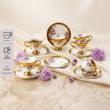 Emsan Rosarian 6 Kişilik Kahve Fincan Takımı 80 ml