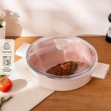 Emsan Swiss Crystal Pembe Karnıyarık Tenceresi 22 cm Seramik Kaplama ile Şık Tasarım