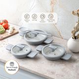 Emsan Swiss Crystal RS 6 Parça Sahan Seti