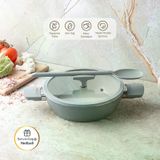 Emsan Swiss Cyrstal RS Gri 24 cm Karnıyarık Tenceresi