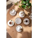 Emsan Wedding 90 ml 6'lı Kahve Fincan Takımı