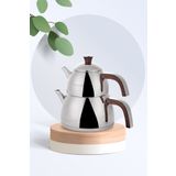 Emsan Yudum İndüksiyon Tabanlı Wood Çaydanlık