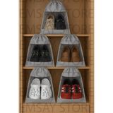 Emsay Store Original Bavul İçi Düzenleyici 5'li Set Valiz Seyahat Ayakkabı Organizer Hurç