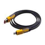 Emt Pazarlama® 4'ü 1 Arada USB Hızlı Şarj ve Veri Kablosu – 65W Güç Çoklu Bağlantı 1.2m
