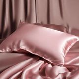 Emt Pazarlama Antibakteriyel Terletmeyen Ipek Saten Yastık Kılıfı 2'li 50X70 Pembe - 50 x 70