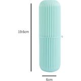 Emt Pazarlama® Seyahat Tipi Diş Fırçası Gözlük Makyaj Fırçası Için Çok Amaçlı Silindir Saklama Kutusu Ipli - Çok Renkli