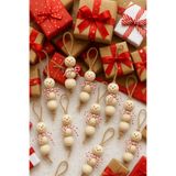 Emtory Gift 1 Adet Kardan Adam Yılbaşı Süsü - Paketleme Süsü - Yılbaşı Hediye