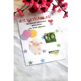 Emtory Home 10 Adet Minnak Kuzucuk Bayram Kartı - Bayram Tebrik Kartı - Bayram Harçlık Kartı - Kurban Bayramı