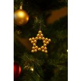Emtory Home 10cm Parlak Gold Dekoratif Yıldız Süs - Duvar Süsü - Mutfak Süsü - Ağaç Süsü