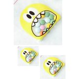Emtory Home 25 Adet Sarı Renk Canavar Bantlı Jelatin Bonibon Paketi 10 x 15 cm Eğlenceli Tasarım