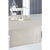 Emtory Home Ham Keten Krem Runner 40x150 cm
