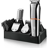 Emtu Life FK-9001 Erkek Bakım Kiti,saç Sakal ve Tüm Vücut Bakım Seti 6 In 1 -10W