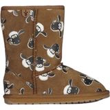 Emu Australia Shaun The Sheep Print Unisex Çocuk Siyah Bot - Kahverengi
