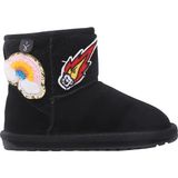 Emu Australia Wallaby Mini Play Unisex Çocuk Siyah Bot