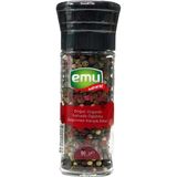 Emu Baharat Karışık Renkli Tane Karabiber Değirmen Kapak 50 gr