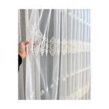 Emuz Nakışlı Örme Güzel Tül 1 / 3 Sık Pile Tül,Perde,Fon,Blackout,Kruvaze,
