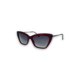Emvin Bordo Çerçeve Vintage Retro Güneş Gözlüğü