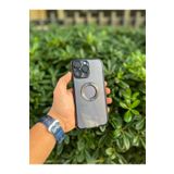 Emybox İphone 13 Promax Logo Açık Kamera Lens Korumalı Arkası Şeffaf Yumuşak Silikon Kapak Telefon Kılıfı,Siyah Tek Ebat