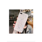 Emybox Iphone 7 Plus / 8 Plus Uyumlu Şeffaf Simli Silikon Telefon Kılıfı Kapak Gümüş Silver,Şeffaf Tek Ebat