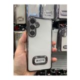 Emybox Samsung Galaxy A35 5G Kamera Lens Korumalı Şeffaf Yumuşak Silikon Telefon Kılıfı Kapak,Titanyum Tek Ebat