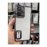 Emybox Xiaomi Redmi Note 12 Pro 5G Kamera Lens Korumalı Şeffaf Yumuşak Silikon Telefon Kılıfı Kapak,Titanyum Tek Ebat