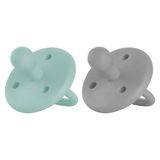 Emzik 0+ Ay - River Green - Powder Grey (3 Adet)