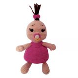 Emzikli Tombis Bebek Uyku Arkadasi Amigurumi Organik Oyuncak