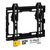 En 23-43 inç LED, LCD OLED, Plazma Düz Panel ve Kavisli Ekran için Düşük Profil Tilt TV Duvar Montaj Braketi, Max VESA 200x300mm 95 lbs'ye kadar