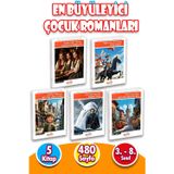 En Büyüleyici Çocuk Romanları Hikaye Kitabı Seti - 5 Kitap - 480 Sayfa