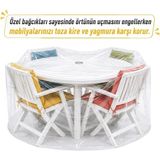 En Çok Tercih Edilen Şeffaf Bahçe Mobilyası Koruma Örtüsü,su Geçirmez,pvc Balkon,teras,masa - Çok Renkli - Genel
