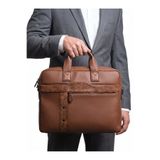 en deri Taba 15.6-17.3 inç Laptop Çantası - Organizer Çok Bölmeli Bilgisayar ve Evrak Çantası