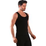 En Enstyle Fashıon Boutıque Termal Sauna Erkek Atlet - Siyah - 2XL