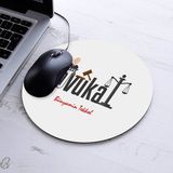 En Iyi Avukat Temalı Yuvarlak Mousepad - Beyaz