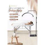 EN SİGA Ay Lamba 24inç Led Video Işığı Yarım Ay Kumandalı Dolgu Işık Kalıcı Makyaj Tatto Çekim Işığı