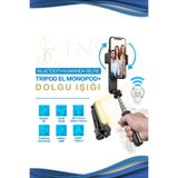 EN SİGA Gimbal Kablosuz Bluetooth Kumanda Selfie Tripod El Monopod dolgu ışığı IOS Android telefon deklanşör