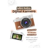 EN SİGA Mini 4K Dijital Kamera 1080P Video Çekim Fotoğraf Makinesi IPS Ekranlı Taşınabilir Kamera