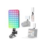 EN SİGA RGB 129 LED Çekim Işığı 3000 mAh Şarjlı 360° Ayarlı Klipsli