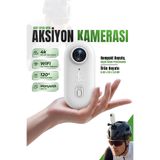 EN SİGA WiFi Spor Kamera 4K Manyetik Mini Aksiyon Kamera Ultra HD H.265 Taşınabilir Vlog Kamera