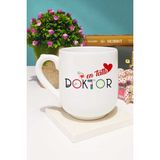 En Tatlı Doktor Kupa Bardak Oval - 1 Adet - 300 ml - Beyaz