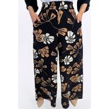 EN WOMAN VİSKON ŞIK ETEK PANTOLON- RAHAT KALIP KADIN ŞIK ETEK PANTOLON