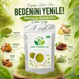 En Yeşil Çay Matchamix Matcha ve Antioksidan Detox Form Çayı 50 gr